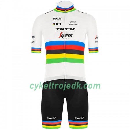 Cykeltøj + Bib Cykelshorts 2020 Trek-Segafredo UCI World Champion N001